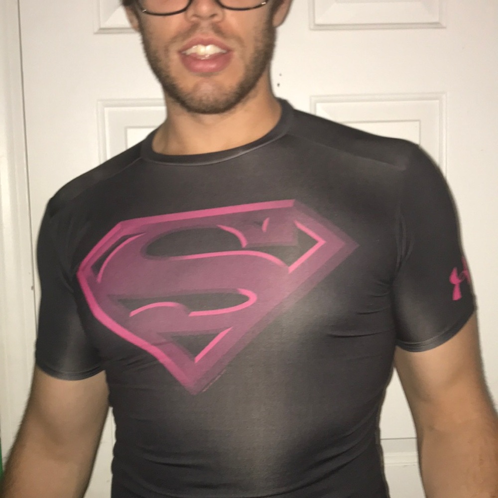 Under Armour Superman compression shirt